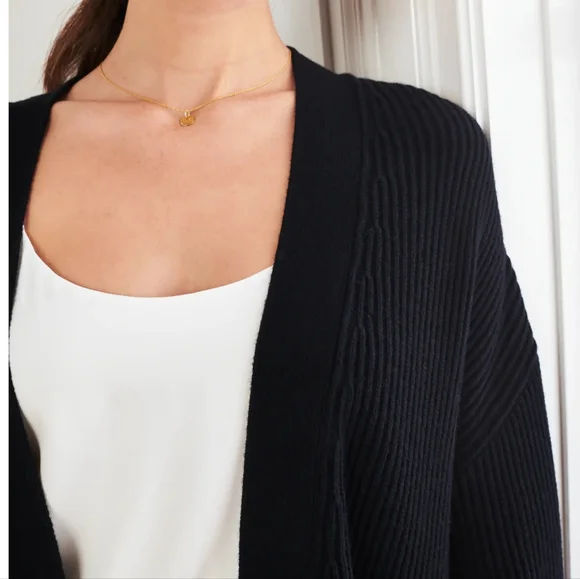 Quince 100% Organic Cotton Oversized Cardigan M - Picture 2 of 8